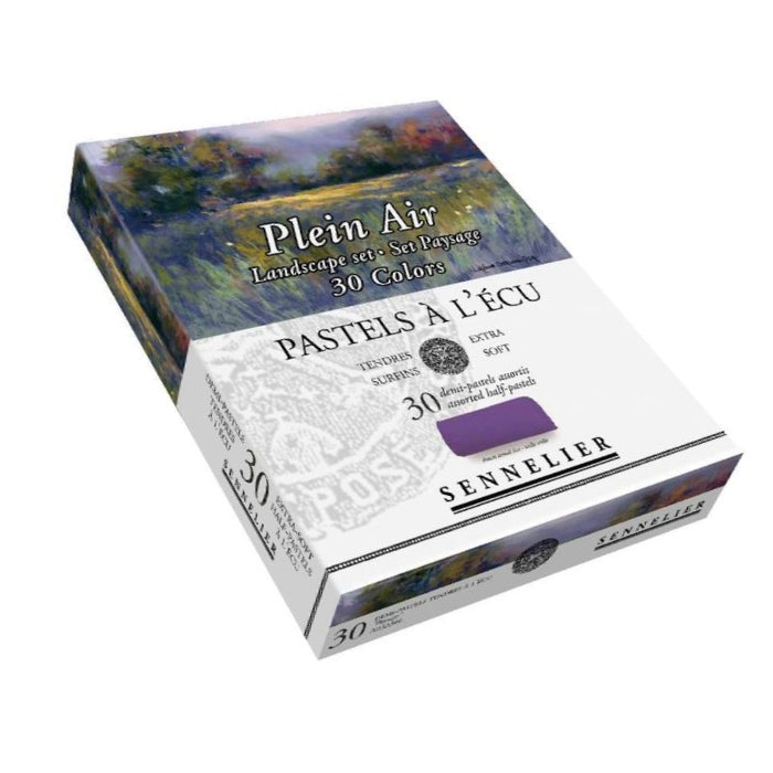 Sennelier Extra Soft Artist Half Pastels Plein Air: Landscape Set 30