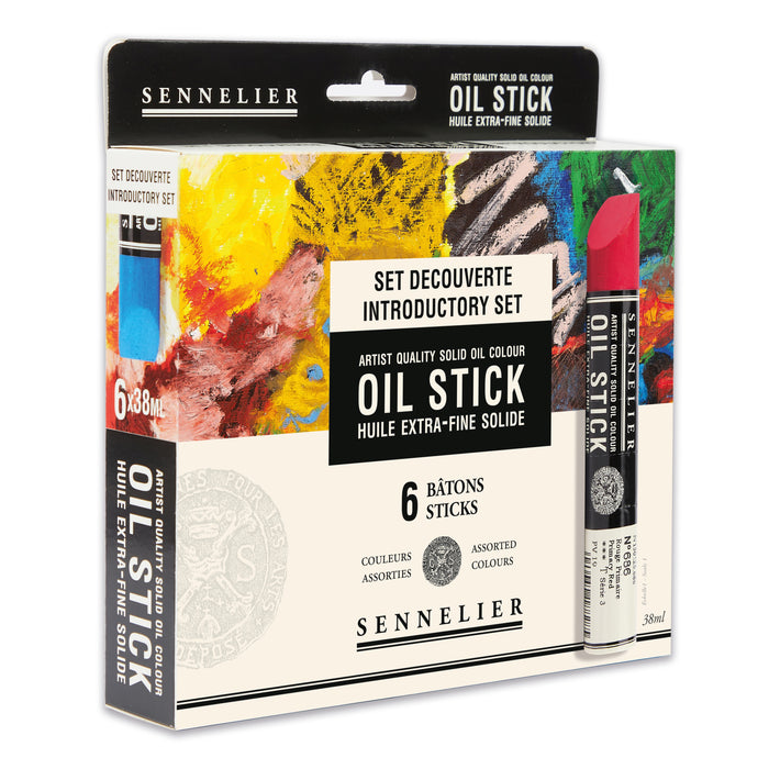 Sennelier Oil Sticks Introductory Selection Set of 6