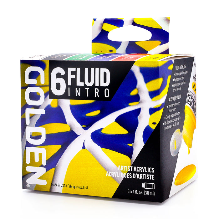 Golden Artist Acrylic Fluid Intro Set 6x30ml