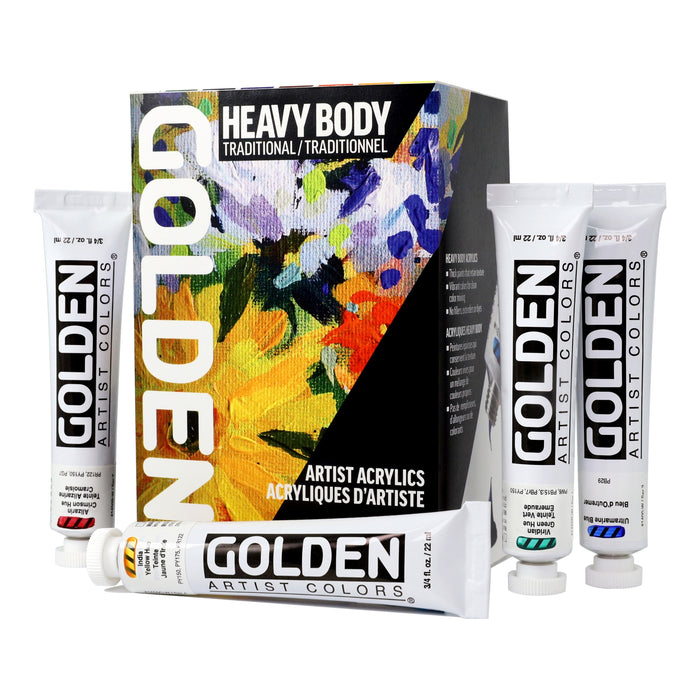 Golden Artist Acrylic Heavy Body Traditional Set