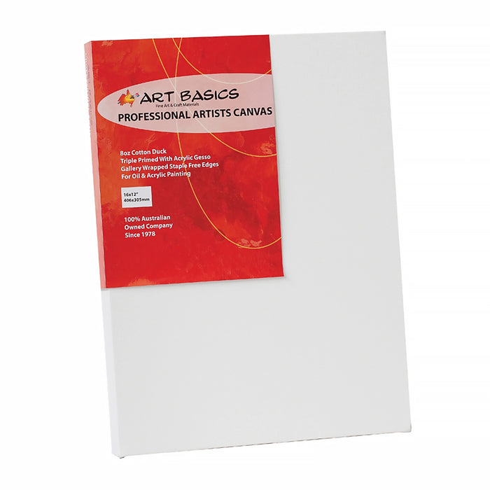 Art Basics Professional Artists Canvas