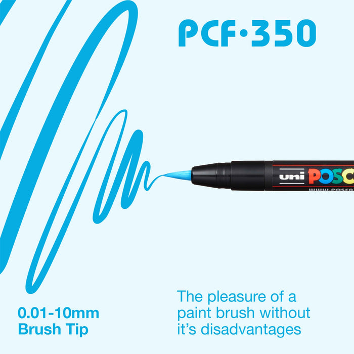 Posca Marker Flexible Brush Tip (PCF-350)