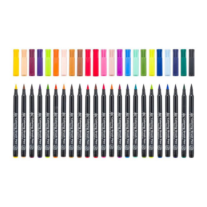 Sakura Koi Colouring Brush Pen Set 24