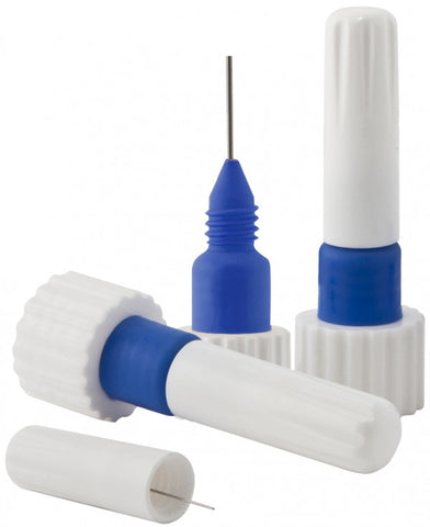 Fineline Applicator 3 pack; 20g tip w/ 1oz unlabeled tube bottles