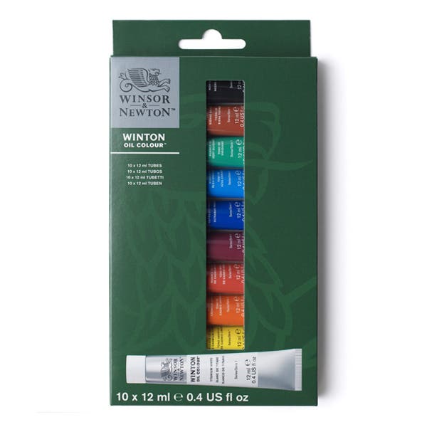 Winsor & Newton Winton 12ml Oil Set 10