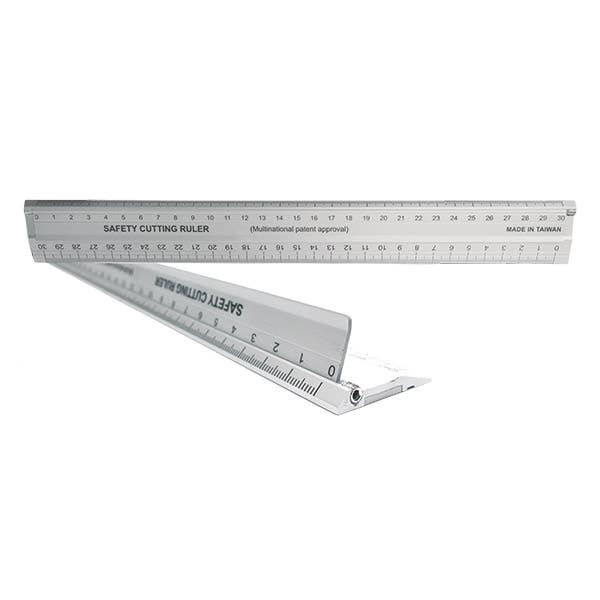 Aluminium Safety Cutting Ruler